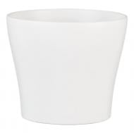Кашпо под вазоны керамика 808, 13", круглый молочный 0,947 л Scheurich (269398)