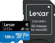 Карта памяти Lexar microSDXC 128 ГБ UHS-I (LSDMI128BB633A )