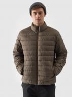 Куртка мужская демисезонная 4F DOWN JACKET M538 4FWSS25TDJAM538-80S р.XL коричневая