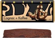 Чорний шоколад Zotter з кавою та коньяком 70 г