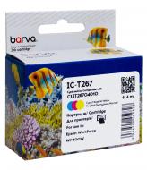Картридж струйный Barva Epson 267 (C13T26704010) 200 лист. (IC-T267) цветной