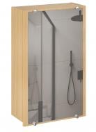 Зеркало со шкафчиком Компанит 6 400x640 мм бук