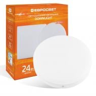 ВИТРИНА! Светильник административный LED 24 Вт 6400 круг LED-SR-170-24 6400К без рамки IP20 57961