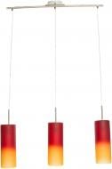 Подвес Eglo Troy 1 3xE27 оранжево-красный 83203