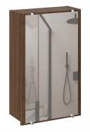 Зеркало со шкафчиком Компанит 6 400x640 мм орех