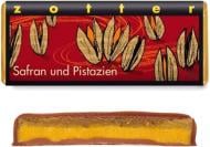 Молочний шоколад Zotter з шафраном і фісташками 70 г