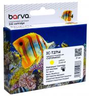 Картридж струйный Barva Epson 27XL/T2714 (C13T27144020) 1100 лист. (IC-T2714) желтый