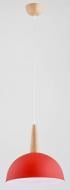 ВИТРИНА! Подвес ALFA Fotyn 1xE27 красный 9726