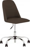 Кресло Nowy Styl MILANA GTS (J) CHR68 SMP ECO-35 кофейный