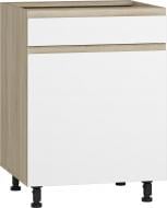 Тумба нижня Няш-1 60/82 (1+1) МС Джетта білий альба/дуб сонома Грейд