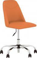 Кресло Nowy Styl MILANA GTS (J) CHR61 SMP ECO-72 оранжевый