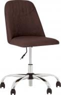 Кресло Nowy Styl MILANA GTS (J) CHR61 SMP SORO-28 коричневый