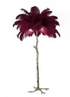 ВИТРИНА! Торшер Berger 40 Вт E14 7002-FL-3 Gold & Burgundy