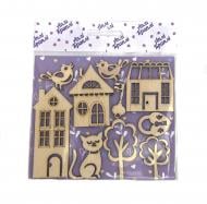 Набор чипбордов Home 10 шт. Аплі Краплі