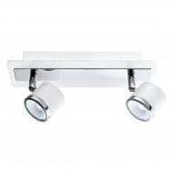 ВИТРИНА! Спот Eglo Пиерино 1 LED 2x5 Вт белый/хром