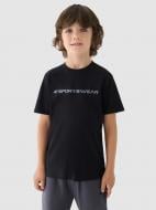 Футболка 4F TSHIRT M1552 4FJWAW24TTSHM1552-20S р.140 черный