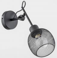 ВИТРИНА! Бра ALFA Polo Korbo 1x60 Вт E27 черный 25870