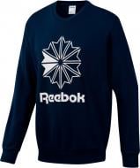 Світшот Reebok AC FT Big Starcrest Crew DT8121 р. S темно-синій