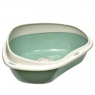 Туалет Georplast угловой для кошек "Shuttle Corner" 58x48x20,5 см