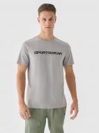 Футболка 4F TSHIRT M1586 4FWAW24TTSHM1586-25S р.L серый