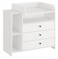 Комод Компаніт Пеленальний-3 1100x916x500 мм німфея альба/німфея альба