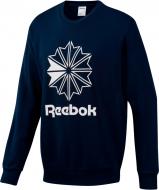 Свитшот Reebok AC FT Big Starcrest Crew DT8121 р. L темно-синий