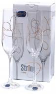 Набір бокалів для шампанського Bohemia String b40729-QH013 190 мл 2 шт.