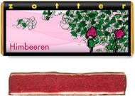 Черный шоколад Zotter с начинкой малина органическая 70 г