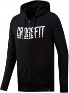Джемпер Reebok RC Zip Hoodie DU4614 р. L черный