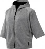 Джемпер Reebok TS SS FULLZIP DU4038 р. 2XS сірий