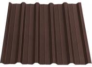 Профнастил покрівельний PCS ПК-35 0,50x1120x2000 мм RAL 8017 коричневий мат