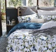 Комплект постельного белья Spring bloom D семейный разноцветный принт La Nuit