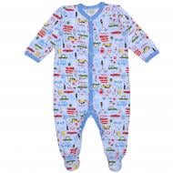 Комбинезон детский Татошка 15106мшн р.74 голубой