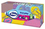 Салфетки бумажные в коробке Zewa Everyday косметические двухслойные 100 шт.