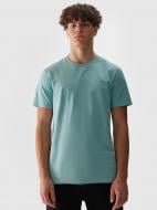 Футболка 4F TSHIRT M1154 4FWSS24TTSHM1154-47S р.S бирюзовый