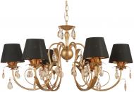 Люстра подвесная Victoria Lighting 6xE14 бронза/черный Lamier/SP6