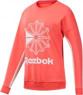 Свитшот Reebok CL FT BIG LOGO CREW DT7245 р. 2XS розовый