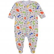 Комбинезон детский Татошка 15106дино р.68 серый