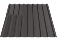 Профнастил кровельный PCS ПК-20 0,40x1140x1500 мм RAL 8019 серо-коричневый мат