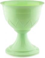 Вазон пластиковый Santino Лилия круглый 3,5 л салатовый (С1 VER-DES)