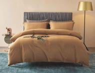 Комплект постельного белья Mono orange D семейный оранжевый La Nuit