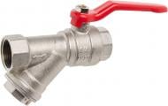 Кран шаровой Valtec с фильтром 3/4" ВВ ручка