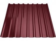 Профнастил покрівельний PCS ПК-20 0,40x1140x1500 мм RAL 3005 бордовий глянець