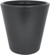 Горщик пластиковий Form Plastic Вулкано-XL-35 круглий 24 л антрацит (2466-014)