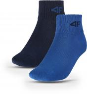 Шкарпетки 4F SOCKS CAS M329 (2PACK) 4FJWAW24USOCM329-91S р.35-37 різнокольоровий