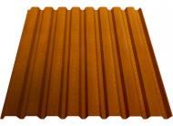 Профнастил стеновой PCS ПС-20 0,40x1140x1500 мм RAL 8003 глиняно-коричневый 2D принт 2802
