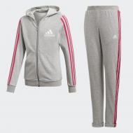 Спортивний костюм Adidas YG HOOD COT TS DV0839 сірий