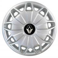 Колпак для колес SJS Renault 419 R16" 4 шт. серебряный (093228)