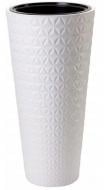 Горшок пластиковый Form Plastic Диамант Слим-40 круглый 63 л белый (2950-011)