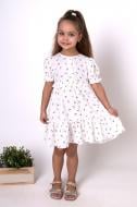 Платье Mevis (02) р.110 белый с рисунком 5480